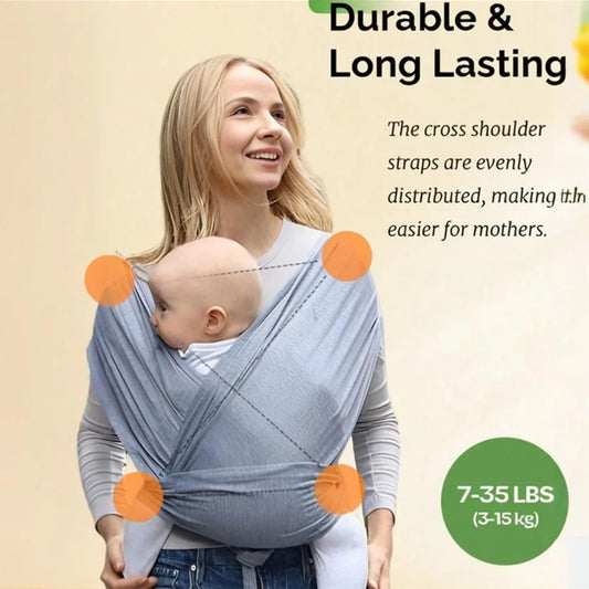 Porte-Bébé Ergonomique avec Support en X