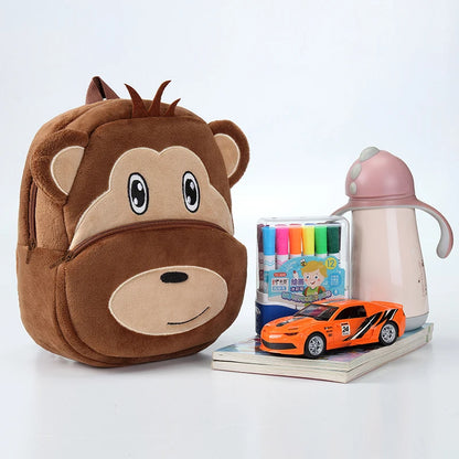 Sac à Dos Enfant Animaux – Canard, Vache, Grenouille – Grande Capacité, École et Voyage