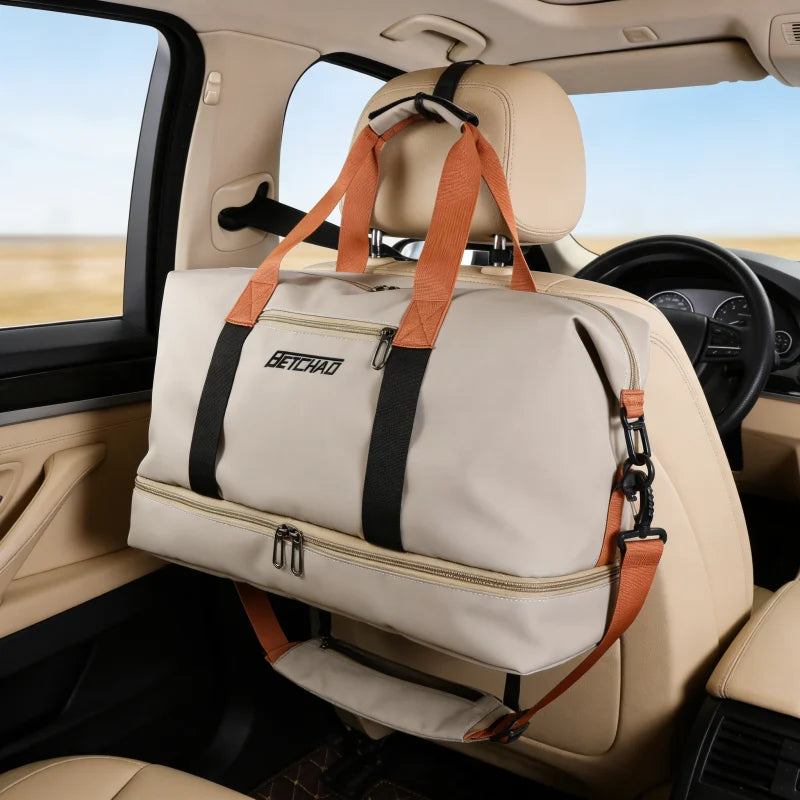 Canvas Duffle Bag – Large Capacity, Gym, Travel & Weekend