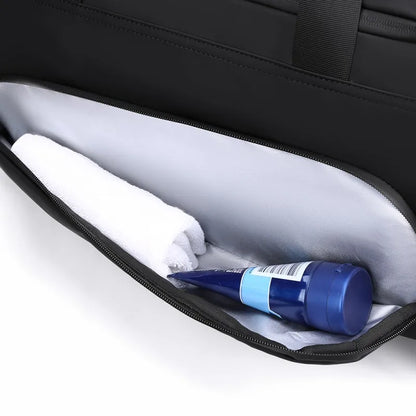 PU Travel Bag – Large Capacity, Multi-Compartment & Shoe Storage