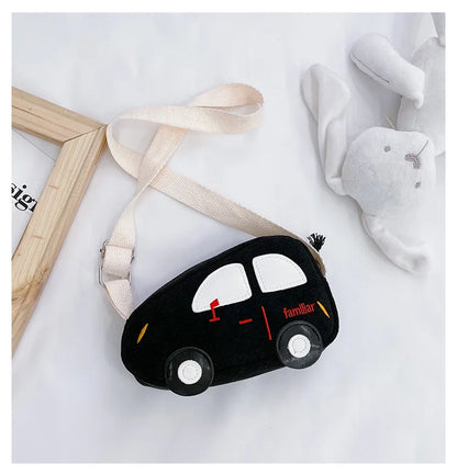 Mini Sac Bandoulière Enfant en Forme de Voiture – Mignon et Pratique