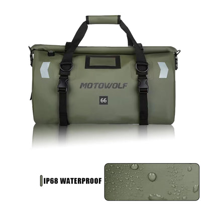 Waterproof Motorcycle Tail Bag - 20L to 100L
