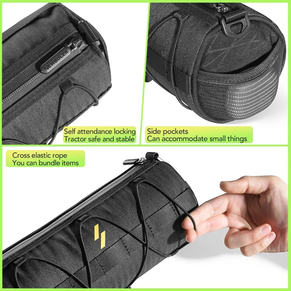 Bicycle Handlebar Bag – Large Capacity, Waterproof and Multifunctional
