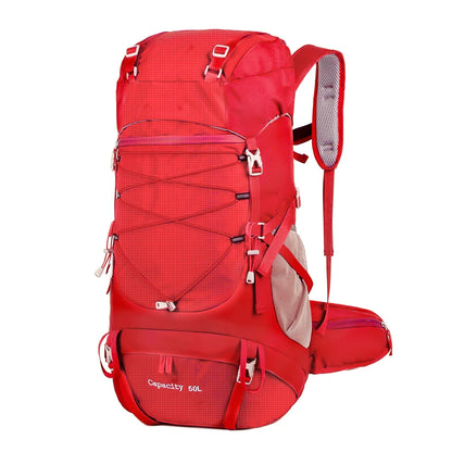 WESTTUNE 50L Hiking Backpack with Rain Cover