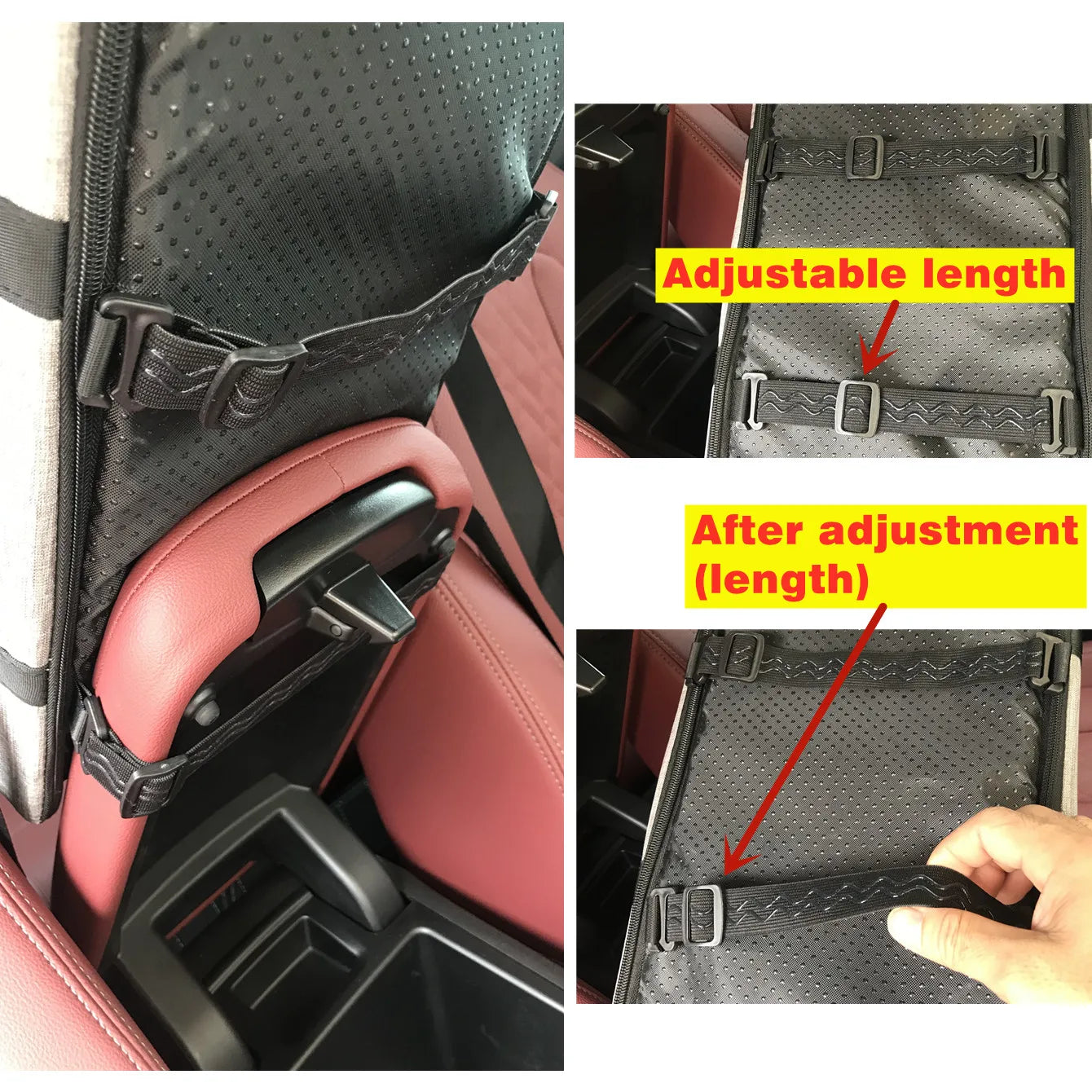 Dog & Cat Car Seat Bed – Portable & Washable | Car Safety | Sizes S & L | Chihuahua