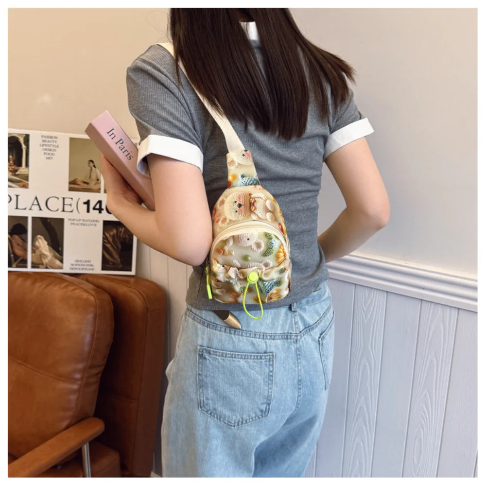 Kids' Small Chest Bag – Cute Cartoon Crossbody for Boys and Girls