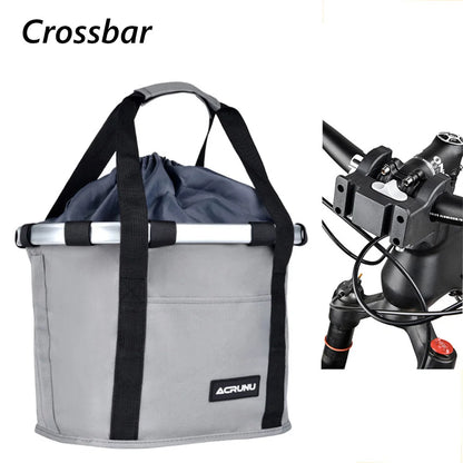 Panier Transporteur Vélo en Alliage d’Aluminium – Petit Chien & Chat | Imperméable & Durable | Chihuahua, Yorkshire, Shih Tzu
