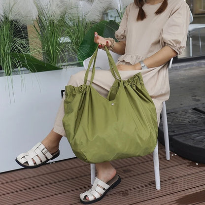 Sac Cabas Éco Réutilisable Pliable Grande Capacité – Tote Bag Écologique