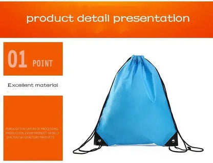 Sac À Dos Éco à Cordon Imperméable – Gym, Sport & Plein Air