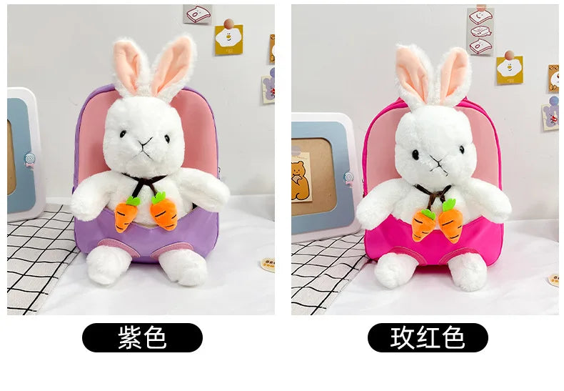 Plush Bunny Backpack for Kids — Cute, Soft, and Perfect for Preschool
