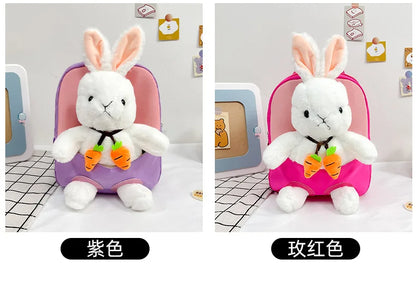 Plush Bunny Backpack for Kids — Cute, Soft, and Perfect for Preschool