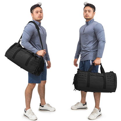 40L Tactical Duffle Bag – Gym, Travel & Weekend with Shoe Compartment