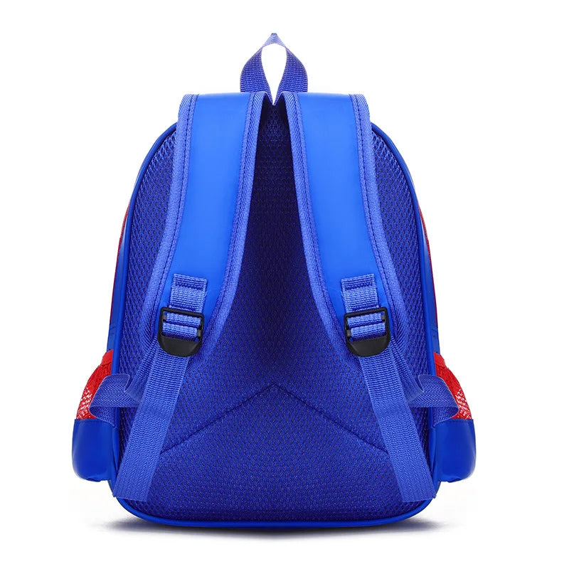 Spider-Man Kids' Backpack — ergonomic, cartoon, ages 4-13