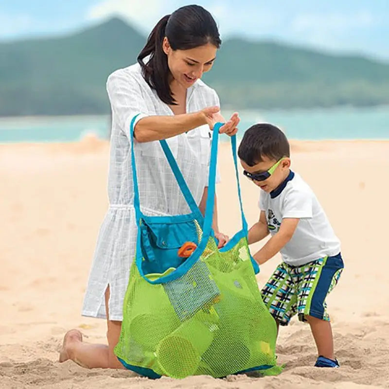 Beach Mesh Bag – Lightweight, Breathable, and Versatile
