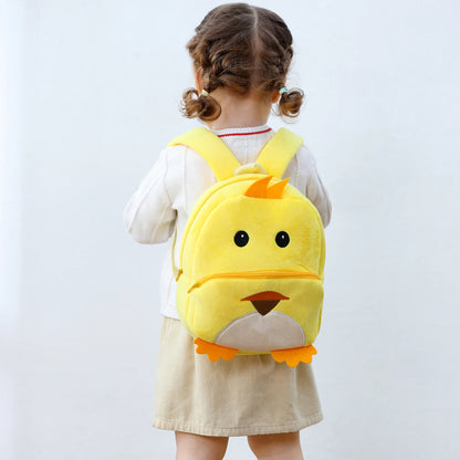 Sac à Dos Enfant Animaux – Canard, Vache, Grenouille – Grande Capacité, École et Voyage