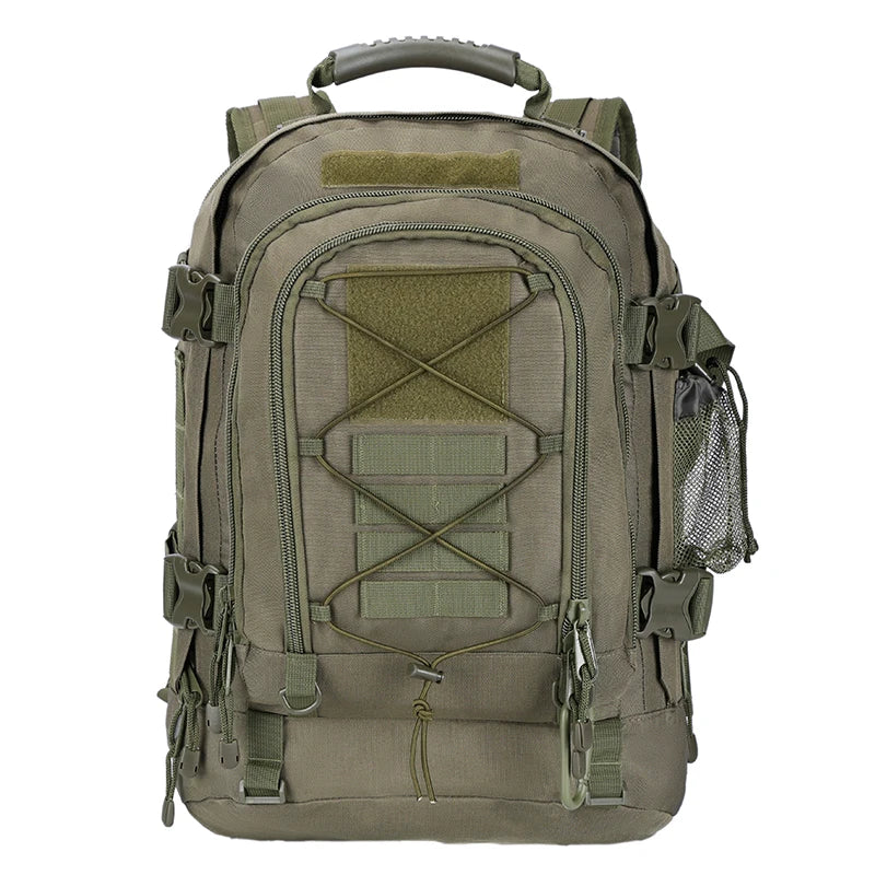 Extendable Tactical Backpack 40–65L – MOLLE System | Laptop Compartment & Water Bladder Pocket | Hiking, Camping & Hunting | 8 Colors