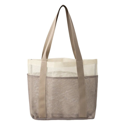 Sac filet de plage grande capacité — léger, pliable et polyvalent