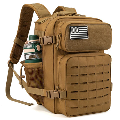 Sac à Dos Tactique 25L ReFire Gear – MOLLE Unisexe