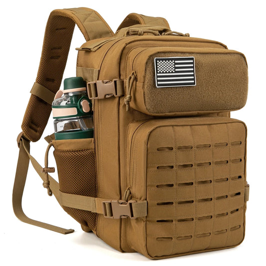 Sac à Dos Tactique 25L ReFire Gear – MOLLE Unisexe