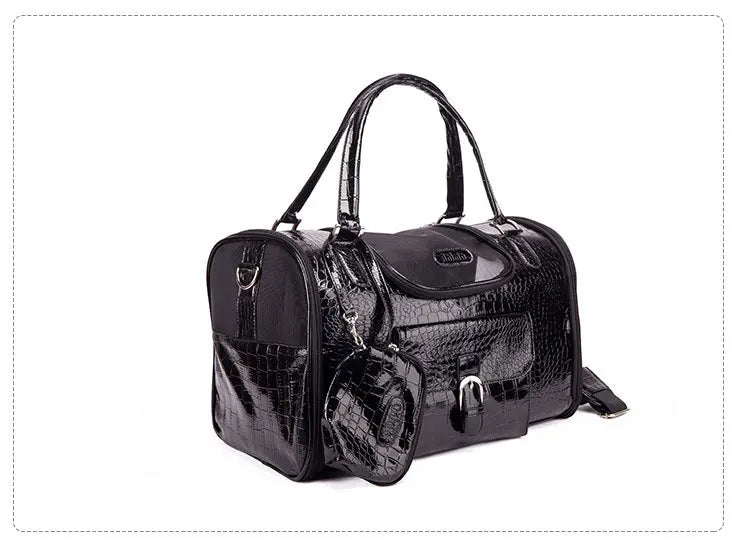 Sac Transporteur Chien & Chat – Bandoulière en Cuir PU | Taille S & M | Chihuahua & Petits Chiens