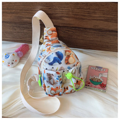 Kids' Small Chest Bag – Cute Cartoon Crossbody for Boys and Girls