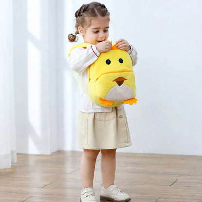 Sac à Dos Enfant Animaux – Canard, Vache, Grenouille – Grande Capacité, École et Voyage