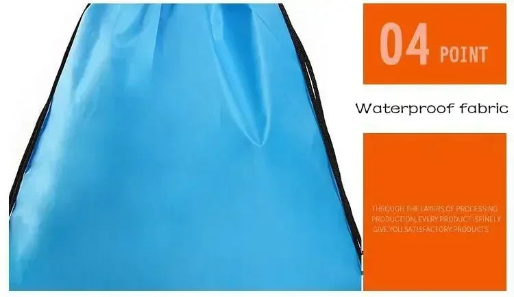 Sac À Dos Éco à Cordon Imperméable – Gym, Sport & Plein Air