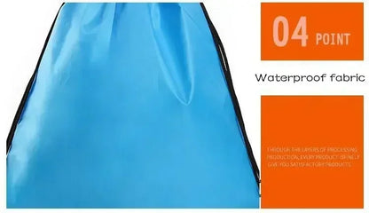 Sac À Dos Éco à Cordon Imperméable – Gym, Sport & Plein Air