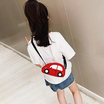 Mini Sac Bandoulière Enfant en Forme de Voiture – Mignon et Pratique