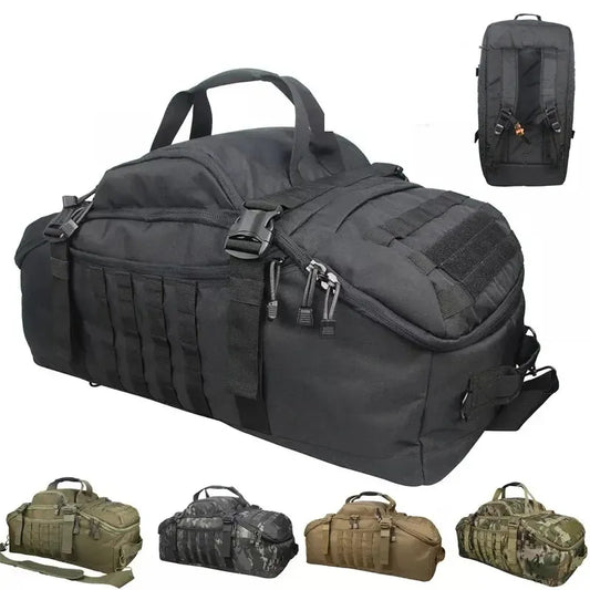 Sac à Dos Tactique LQARMY 45L–80L – Camping, Randonnée & Voyage