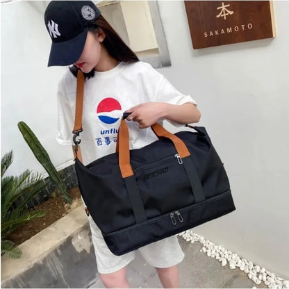 Canvas Duffle Bag – Large Capacity, Gym, Travel & Weekend