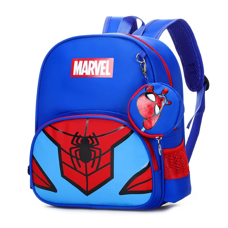 Spider-Man Kids' Backpack — ergonomic, cartoon, ages 4-13