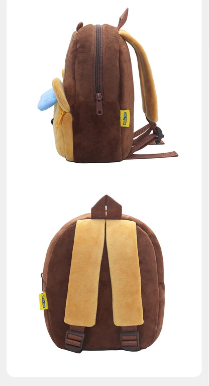 Mini Sac à Dos Peluche Enfant – Animaux Sportifs Cartoon | Fille & Garçon | 1 à 4 Ans | 9 Motifs Rigolos
