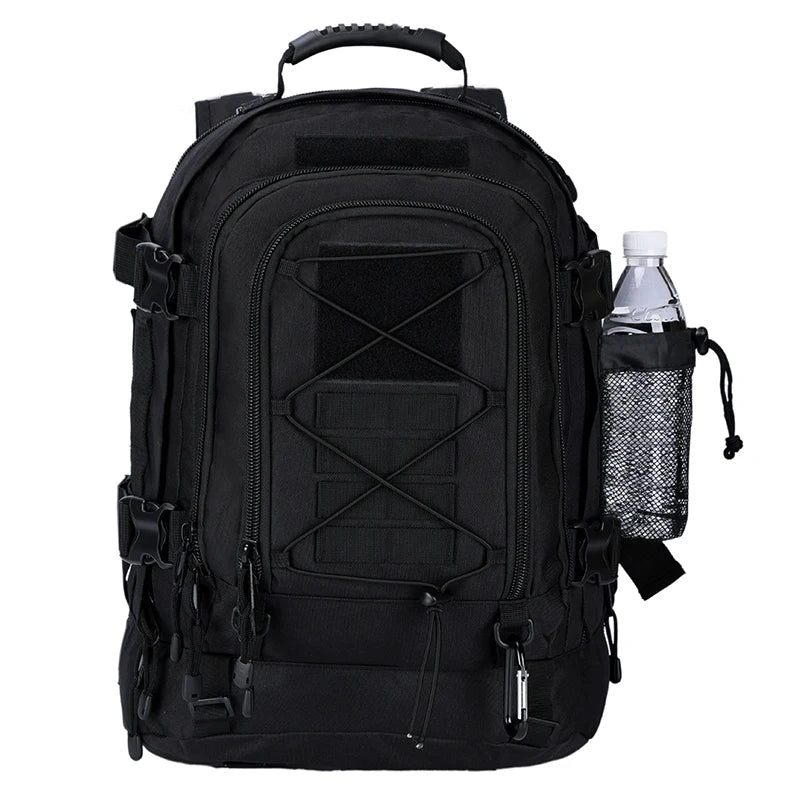 Extendable Tactical Backpack 40–65L – MOLLE System | Laptop Compartment & Water Bladder Pocket | Hiking, Camping & Hunting | 8 Colors