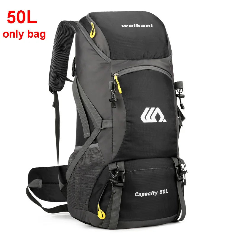 Sac à Dos de Voyage 50L – Randonnée, Camping & Alpinisme Unisexe