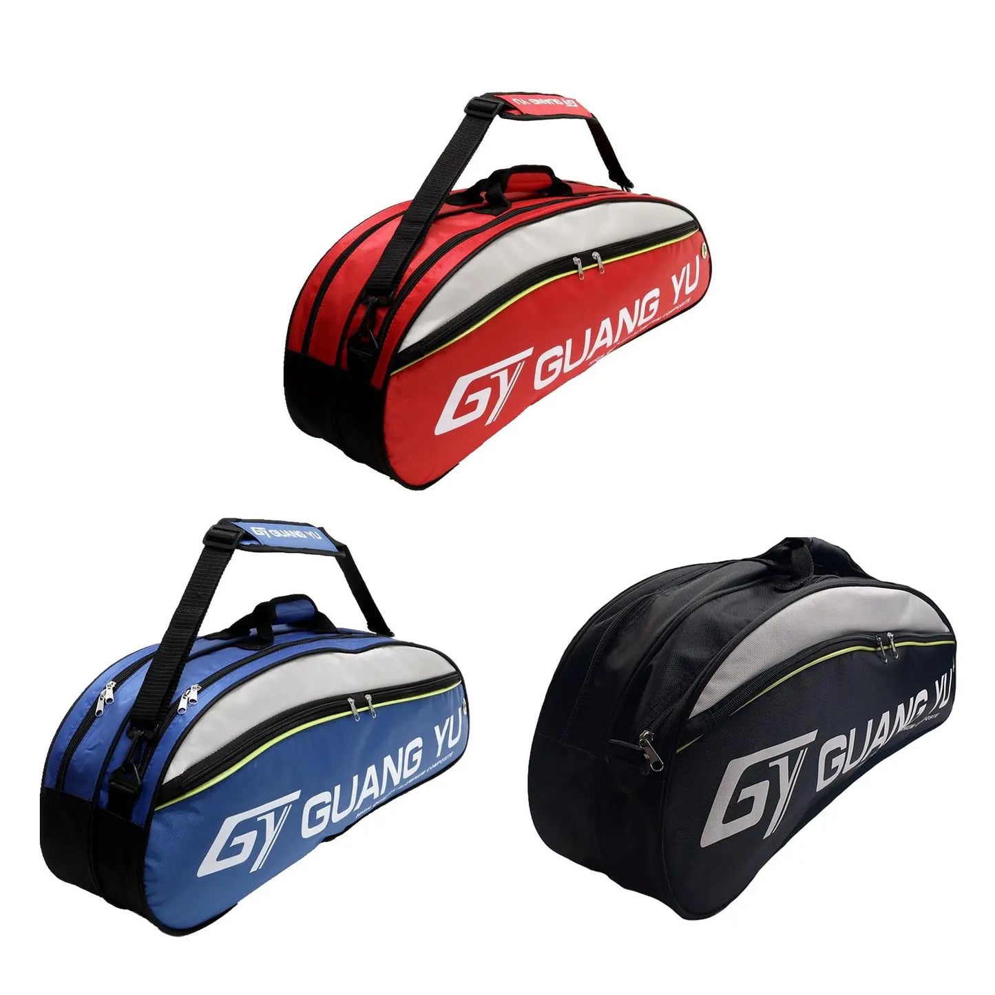 Badminton, Tennis & Pickleball Racket Bag in Nylon – Large Capacity, Unisex