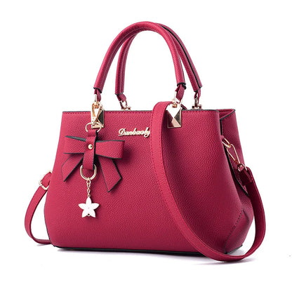 Sac à main grande capacité — bandoulière, épaule et main, style tendance