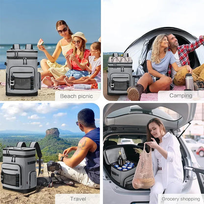 30L Insulated Backpack — Waterproof & Leakproof | Camping, Beach & Picnic