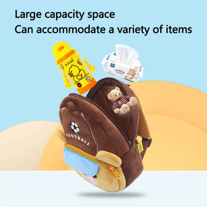 Mini Sac à Dos Peluche Enfant – Animaux Sportifs Cartoon | Fille & Garçon | 1 à 4 Ans | 9 Motifs Rigolos