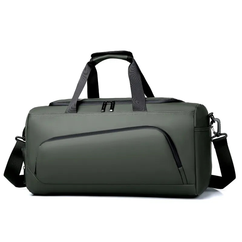 PU Travel Bag – Large Capacity, Multi-Compartment & Shoe Storage