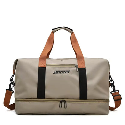 Canvas Duffle Bag – Large Capacity, Gym, Travel & Weekend