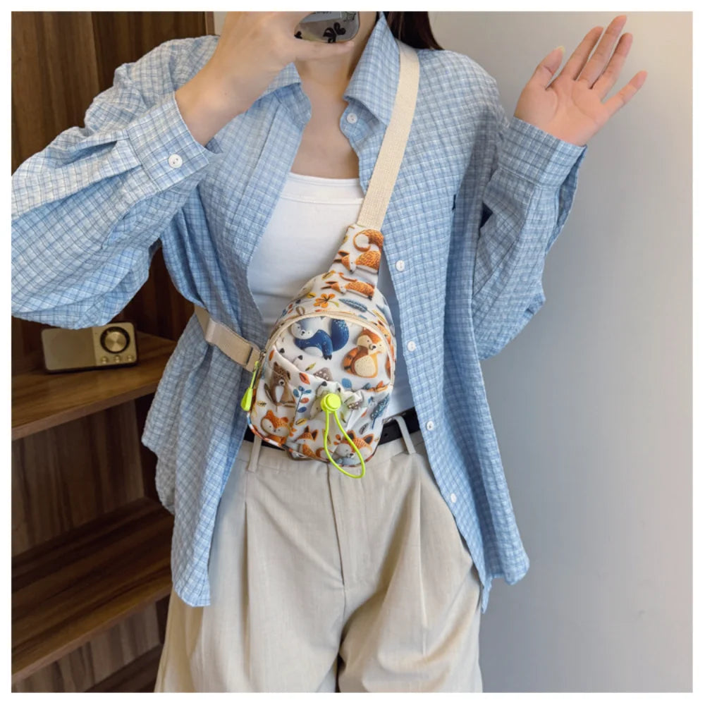 Kids' Small Chest Bag – Cute Cartoon Crossbody for Boys and Girls
