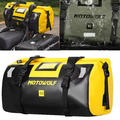 Waterproof Motorcycle Tail Bag - 20L to 100L