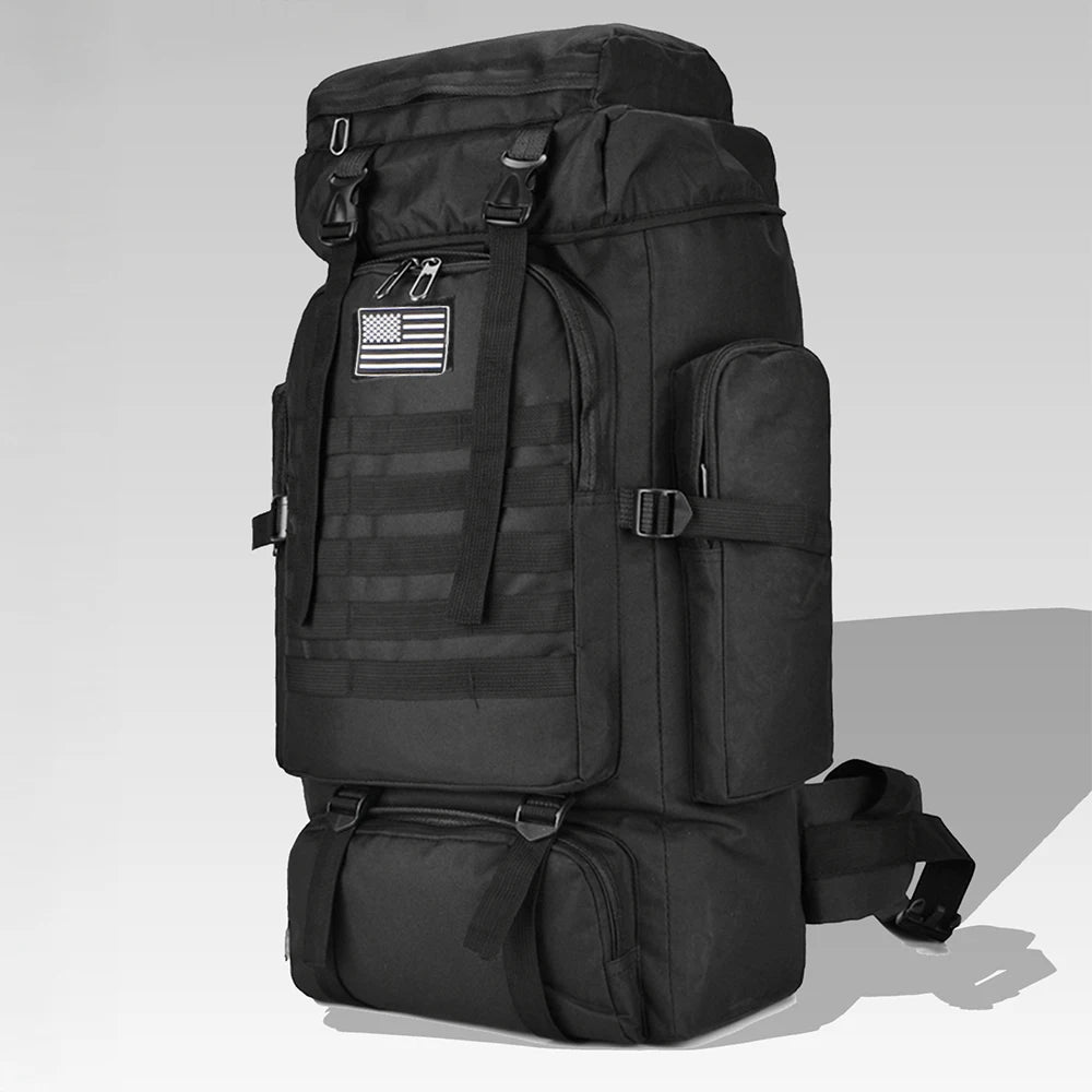 Tactical Backpack Large Capacity 80L & 100L – Hiking, Mountaineering & Camping | Military & Outdoor | Unisex
