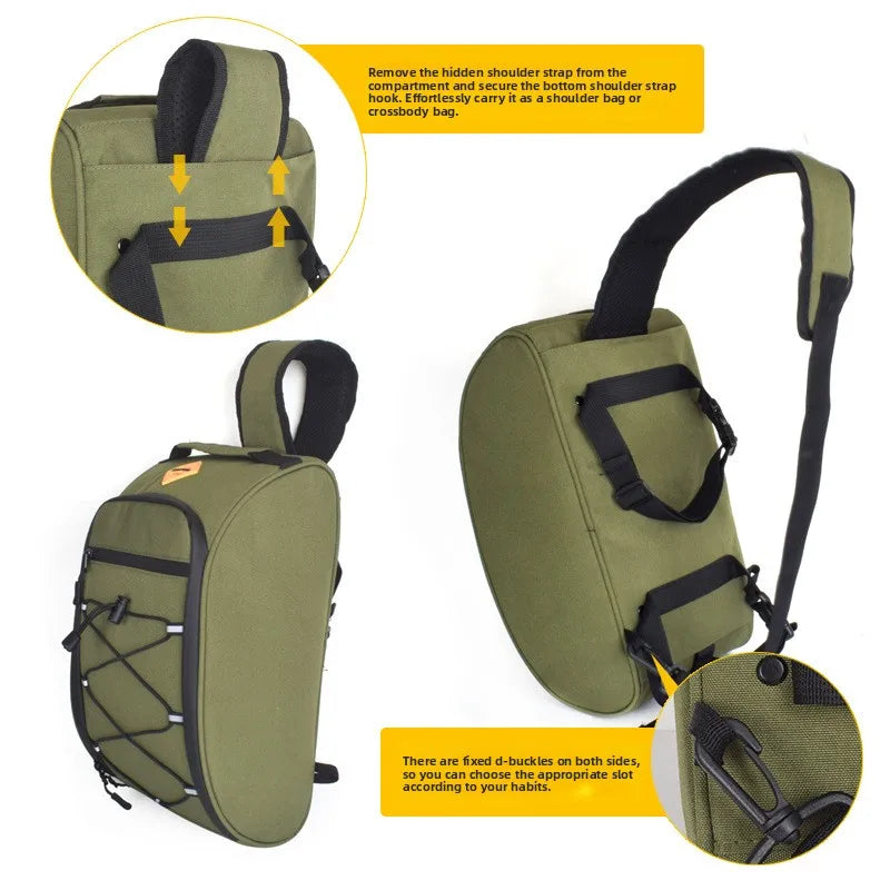 Sacoche Porte-Bagages Vélo – Libération Rapide, Pliable & Grande Capacité