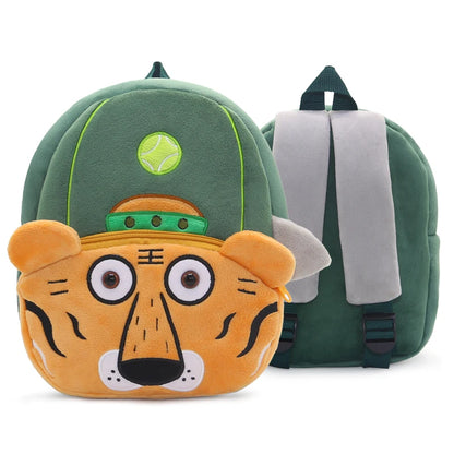 Mini Sac à Dos Peluche Enfant – Animaux Sportifs Cartoon | Fille & Garçon | 1 à 4 Ans | 9 Motifs Rigolos