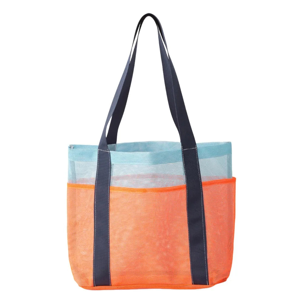 Sac filet de plage grande capacité — léger, pliable et polyvalent