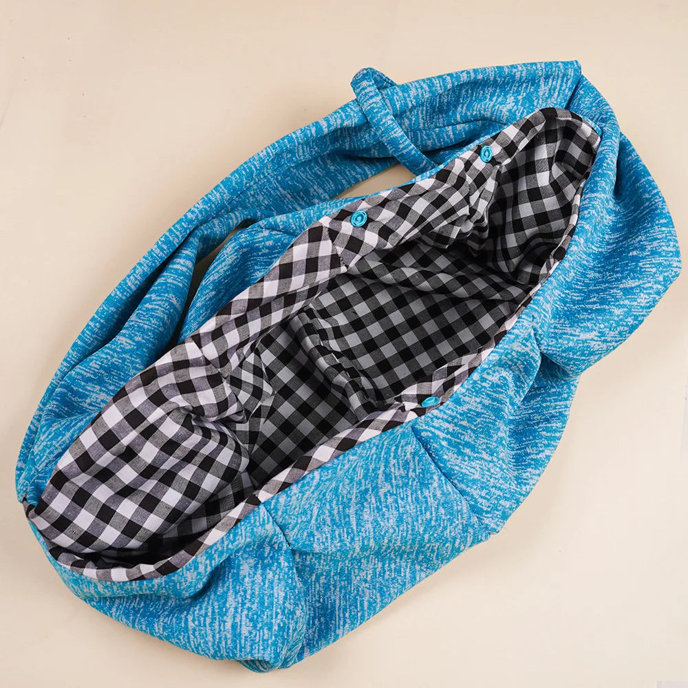 Sling Transporteur Bandoulière en Toile Chien & Chat – Mains Libres | Jusqu’à 7,5 kg | Chihuahua, Caniche & Teddy