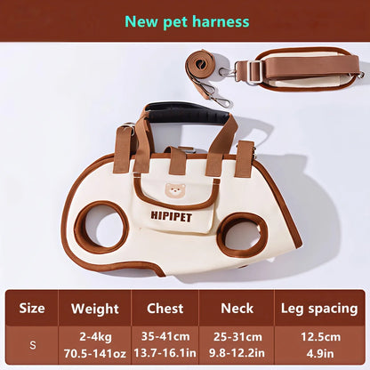 Sac Transporteur 2-en-1 Chien & Chat – À Main & Bandoulière | Mesh Respirant | Randonnée & Quotidien | S, M & L
