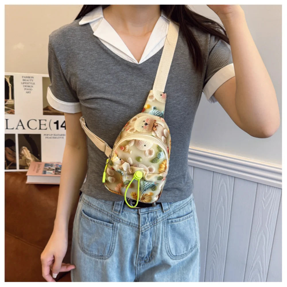 Kids' Small Chest Bag – Cute Cartoon Crossbody for Boys and Girls
